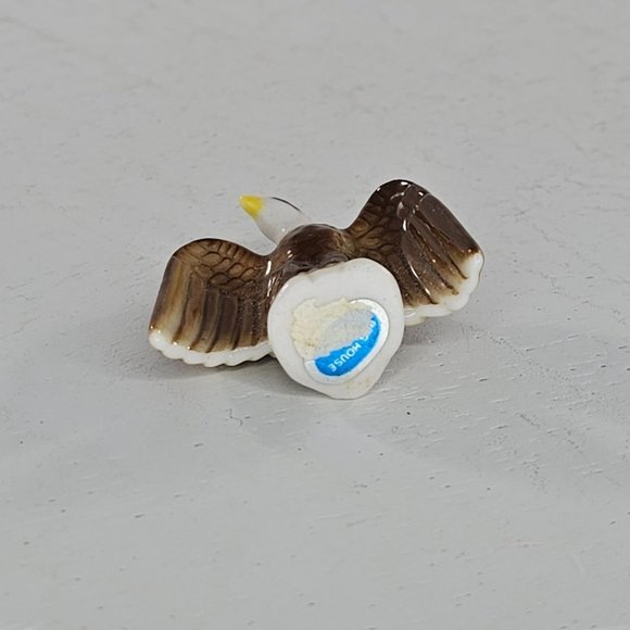 Bug House Bald Eagle Miniature Figurine Bone China - Picture 6 of 8